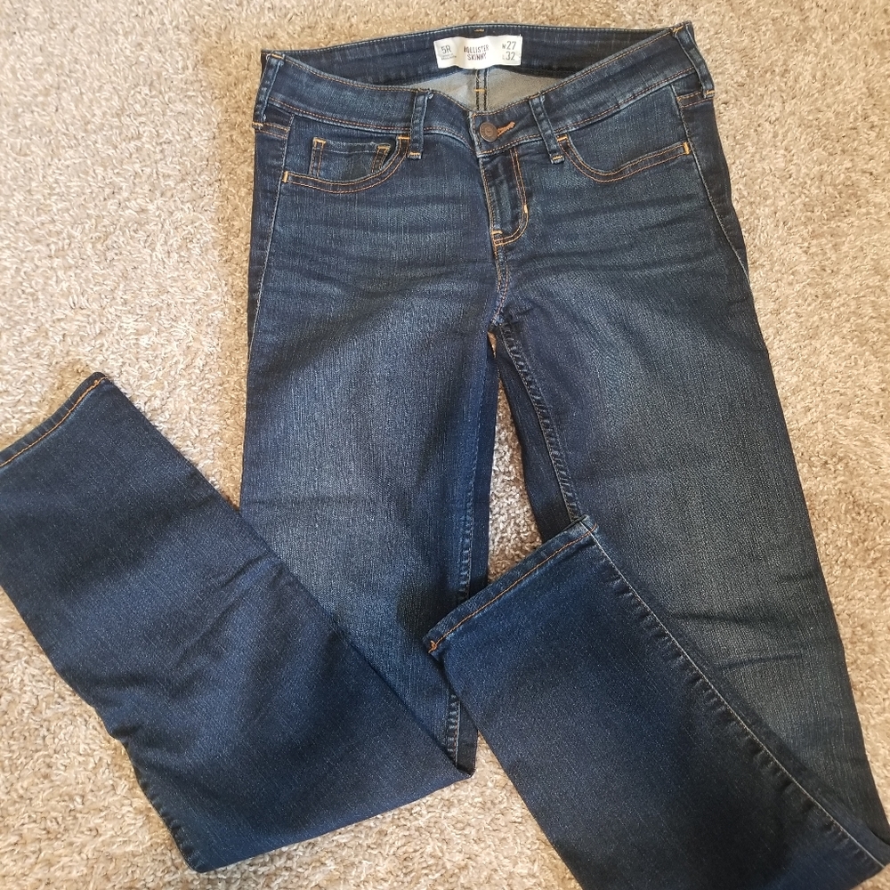 Hollister skinny Jean's w27L32 5R